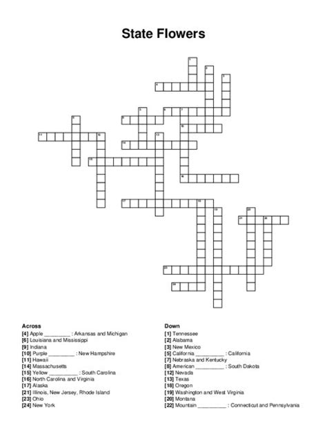 Enter a Crossword Clue. . Utah state flower crossword